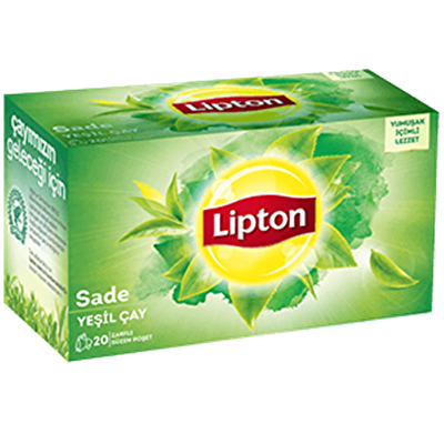 Lipton Sade Yeşil Poşet Çay 20'li