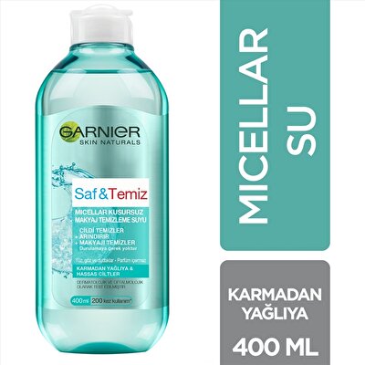 Garnier Saf&Temiz Kusursuz Makyaj Temizleme Suyu 400 ml