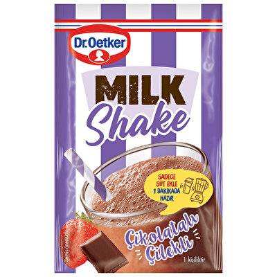 Dr.Oetker Milkshake Çikolata & Çilek 24 g