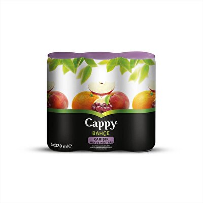 Cappy Meyve Suyu Karışık Kutu M.P. 6x330 ml