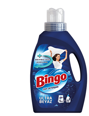 Bingo Beyazlar Özel Çamaşır Deterjanı Sıvı 2,145 L