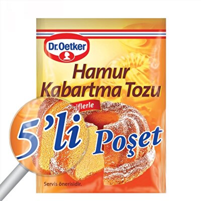 Dr.Oetker Hamur Kabartma Tozu 5x10 g