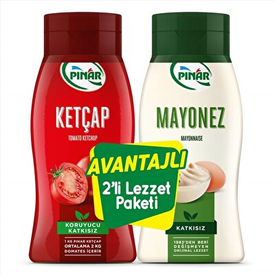 Pınar Ketçap Mayonez 420+350 g