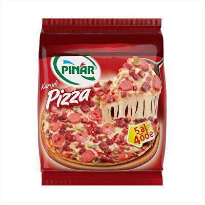 Pınar Pizza Karışık 5'li Eko Paket 800 g