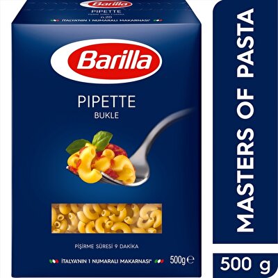 Barilla Makarna Pipette-Bukle 500 g