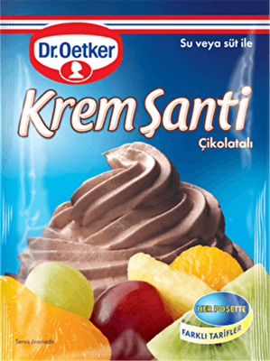 Dr.Oetker Krem Şanti Çikolatalı 80 g