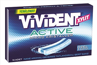 Vivident Active Sakız Nane 33 g