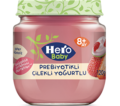 Ülker Hero Baby Prebiyotik Çilek Yoğurtlu 120 g