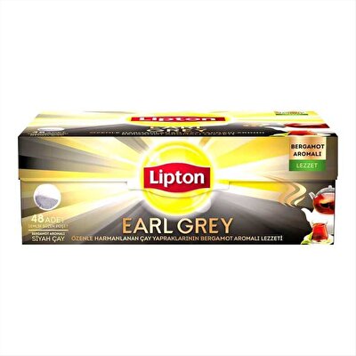 Lipton Earl Grey Demlik Poşet Çay 48x3,2 g