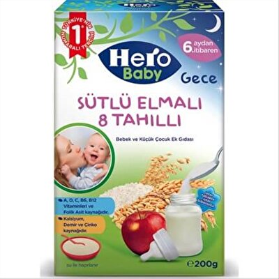 Ülker Hero Baby Bisküvili 8 Tahıllı Gece 200 g