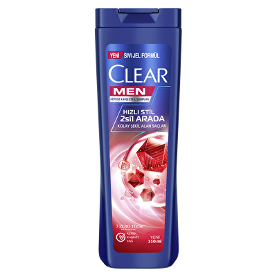 Clear Men Şampuan Hızlı Stil 350 ml