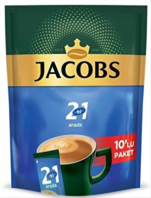 Jacobs Kahve 2'si 1 Arada 10x10,5 g