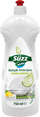 Süzz Limon Aktif Bulaşık Deterjanı Sıvı 750 ml