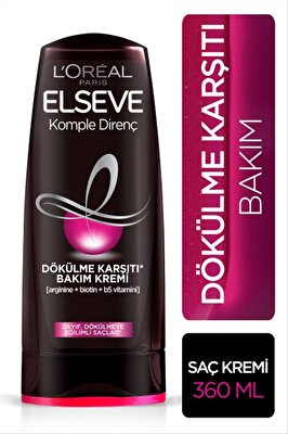 Elseve Saç Kremi Dökülme Karşıtı  360 ml