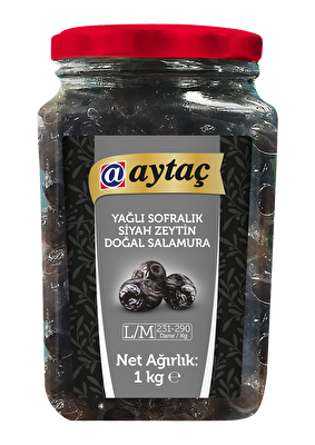Aytaç Yağlı Siyah Zeytin (L-M) 231-290 1 kg