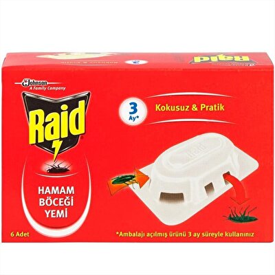 Raid Böcek Yemi 6'lı