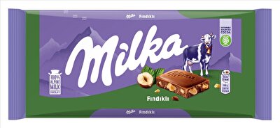 Milka Sütlü Fındıklı Çikolata 80 g