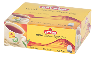 Çaykur Siyah Süzen Poşet Çay 100x2 g
