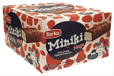 Torku Miniki Nuga Bar Çikolata 25 g 16'lı