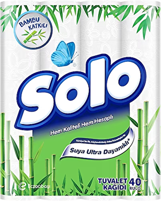 Solo Bambu Özlü Tuvalet Kağıdı 40'lı