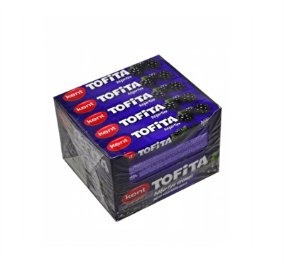 Kent Tofita Böğürtlen Aromalı Şeker 47 g 20'li