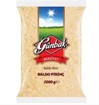 Günbak Baldo Pirinç 2 kg