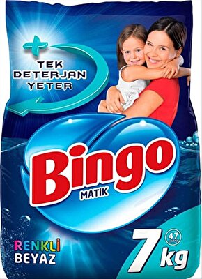 Bingo Çamaşır Deterjanı Toz 7 kg