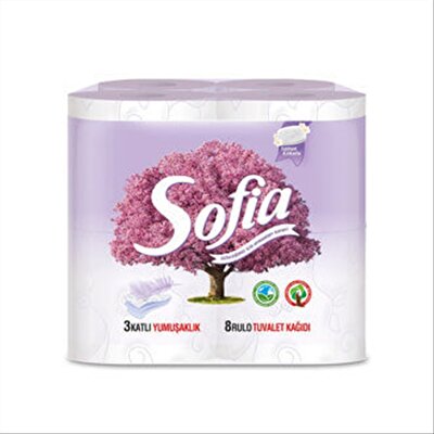 Sofia Tuvalet Kağıdı Sabun Kokulu 8'li