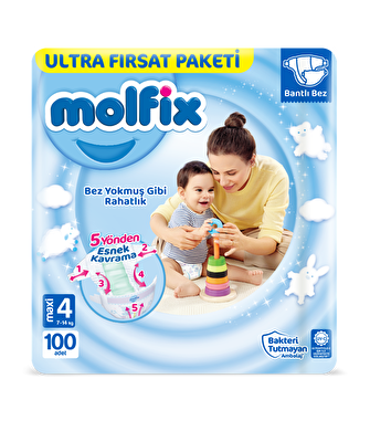 Molfix Ultra Fırsat Maxi 100'lü