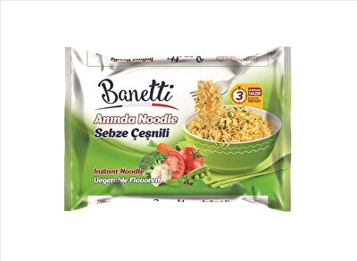 Banetti Noodle Sebzeli Paket 75 g