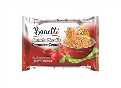 Banetti Noodle Domatesli Paket 75 g