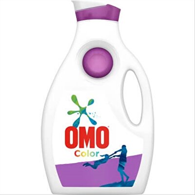 Omo Renklilere Özel Çamaşır Deterjanı Sıvı 1,95 L