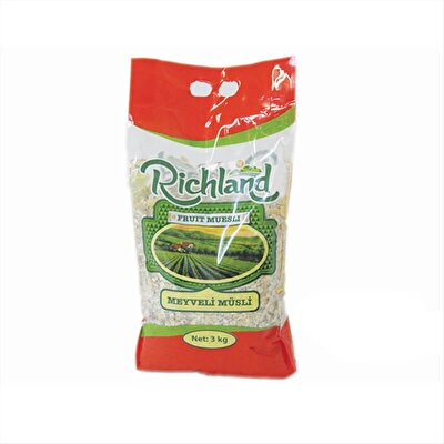 Richland Meyveli Mısır Gevreği 3 kg