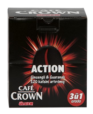 Ülker Cafe Crown 3ü1 Arada Action 24x18 g