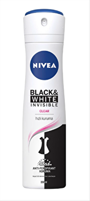 Nivea Black&White Invisible Kadın Deodorant 150 ml