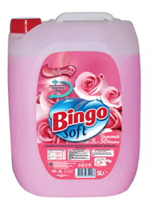 Bingo Soft Gülpembe Yumuşatıcı 5 L