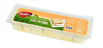 Besler Tam Yağlı Dilimli Tost Peyniri 1,5 kg