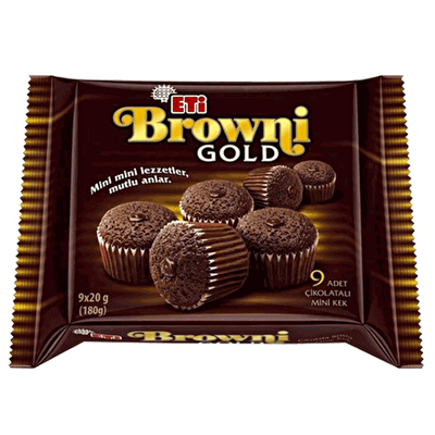 Eti Browni Gold Mini Kakaolu 9x20 g