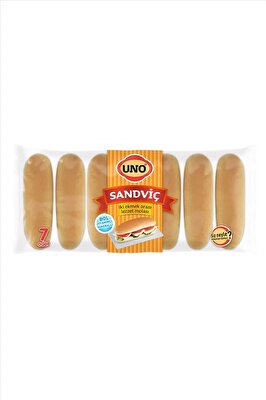 Uno Anadolu Sandviç Ekmeği 7'li 455 g