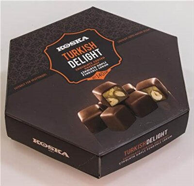 Koska Lokum Fındıklı Çikolata Kaplı 140 g