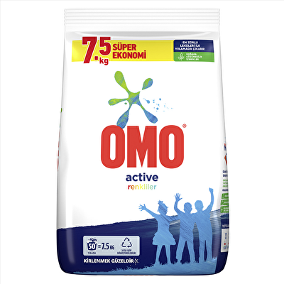 Omo Active Fresh Renklilere Özel 7.5 Kg