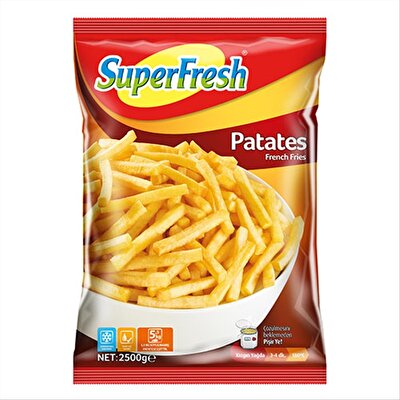 Superfresh Patates 9x9 2,5 kg