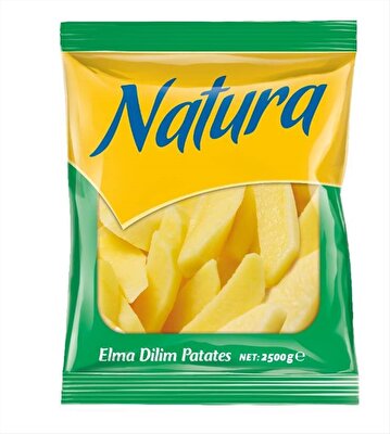 Natura Elma Dilim Patates 2,5 kg