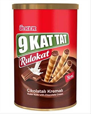 Ülker 9 Kat Tat Rulokat Çikolata Kremalı 170 g