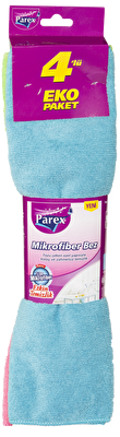 Parex Trend Mikrofiber Temizlik Bezi 4'lü