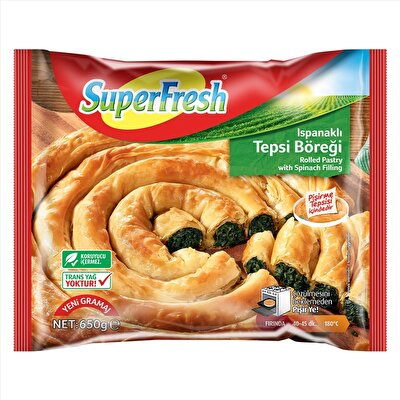 Superfresh Tepsi Böreği Ispanaklı 650 g