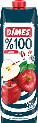 Dimes Elma %100 Meyve Suyu 1 L