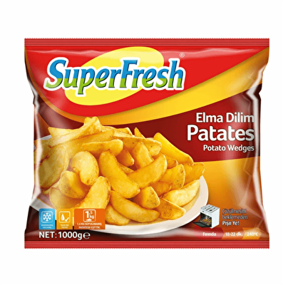 Superfresh Elma Dilim Patates 1 kg