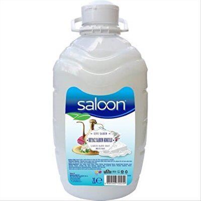 Saloon Beyaz Sabun Kokulu Sıvı Sabun 1,8 L