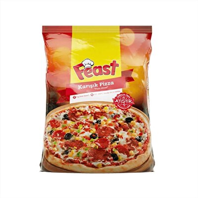 Feast Karışık Pizza 600 g